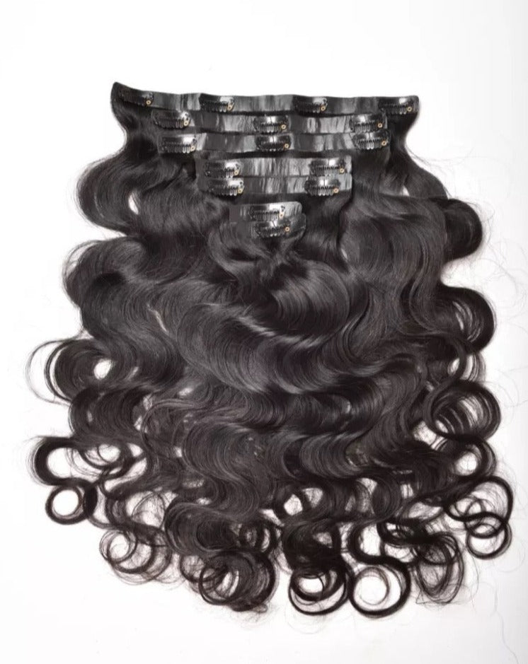 SEAMLESS CLIP IN HAIR EXTENSIONS
